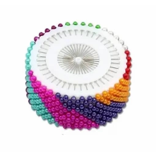 Alfinetes Coloridos para Costura Patchwork e Artesanato Kit 360 Unidades