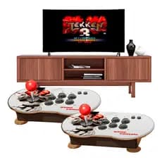 Kit 2 Controle Arcade Fliperama Pc/ Ps4/ Xbox C/15.000 Jogos