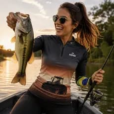 Camiseta Feminina Proteção Uv50 Pesca Skate Agro Diversos Tamanhos