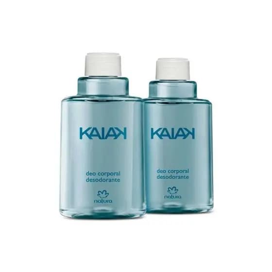 Kit com 2 Refil Desodorante  Corporal Kaiak Masculino - 100ml