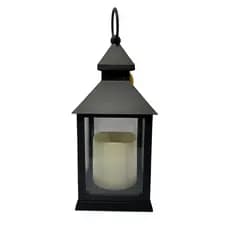 Lanterna Luminaria Decorativa Luminária com Lâmpada Redonda  ou Vela a Pilha