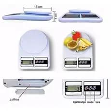 Balança Digital para Alimentos  Dietas e Culinaria capacidade 10 kilos
