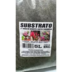 Substrato Condicionador Vegetal 5 Litros Pronto P/ Uso Plantas Cactos E Rosa Do Deserto