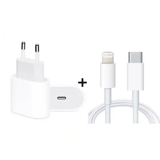 Fonte + Cabo Carregador Iphone  IPHONE 11 12 13 14 Max e 14 Pro Max 14
