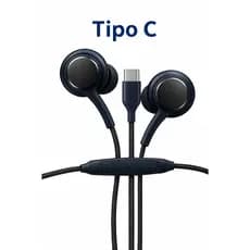 Fone De Ouvido Com Fio Tipo C e Microfone P/ Samsung  Redmi Moto g Android