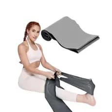 Faixa Elástica Theraband Mini Band Para Exercícios,Faixa elástica de resistência Faixa Elástica Forte Theraband Cinza