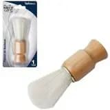 Pincel Para Barbear Cabo De Madeira 9Cm - Wellmix