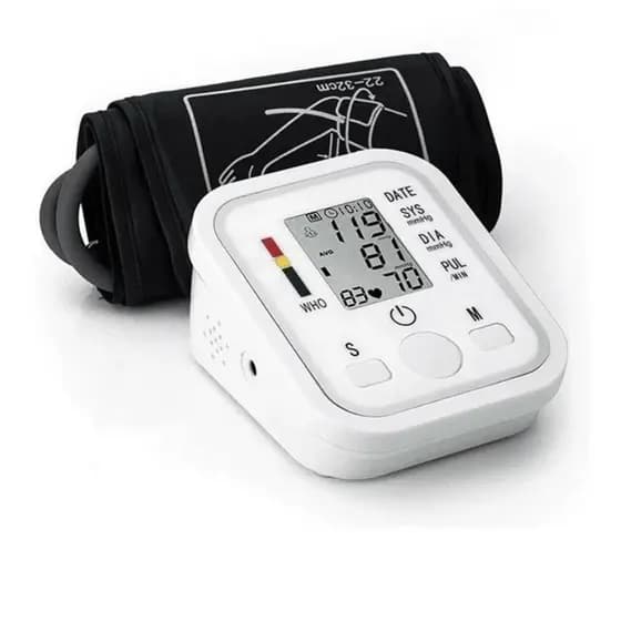 Aparelho Medidor de Pressão Arterial Digital Automático Para Braço - Frequência Cardiaca e Indicador