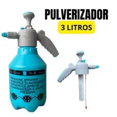 Pulverizador Manual Borrifador Pressão Compressão Previa 2 E 3 Litros Com Válvula Ferramenta Jardim