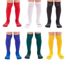Kit 03 Pares De Meião De Futebol Masculino Infantil Juvenil PROFISSIONAL Em Algodão Atoalhado