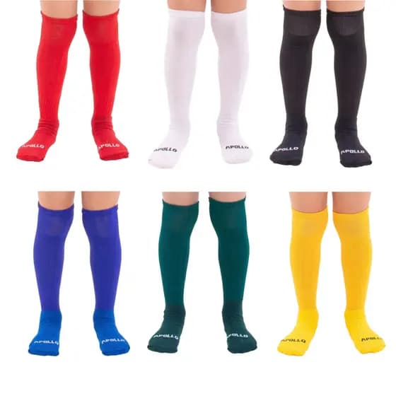 Kit 03 Pares Meião Futebol Esportivo Algodão Infantil Juvenil Bebe Cano Alto Longo Profissional Inverno Escolar Cores