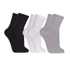 Kit 03 Pares Meias Esportiva Masculina Algodão Cano Alto Longo Conforto Extremos Grossa E Macia Luxo ENVIO IMEDIATO