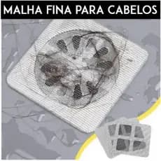 Telas Para Ralos Adesivos Protege Contra Insetos Sujeiras Fios de Cabelos