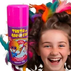 Spray Para Cabelo Tinta Da Alegria 120ml Cabelo Maluco dia das Criancas