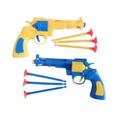Kit Policia Infantil 2 Pistola Arminha Lança Dardos