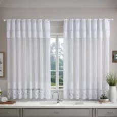 Cortina De Renda Para Cozinha 2,60m X 1,30m