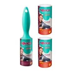 Rolo Adesivo Removedor De Pelos Noviça + 2 Refis EXTRA