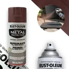 Spray Prime Marrom Antiferrugem Metal Protection Rust Oleum