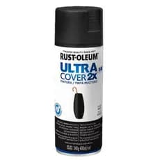 Spray Ultra Cover Preto Fosco Rust Oleum