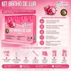 Kit Banho de Lua Profissional Essência da Mulher 295g – Clareador de Pelos |Variações: Melancia, Tutti Frutti, Maracujá