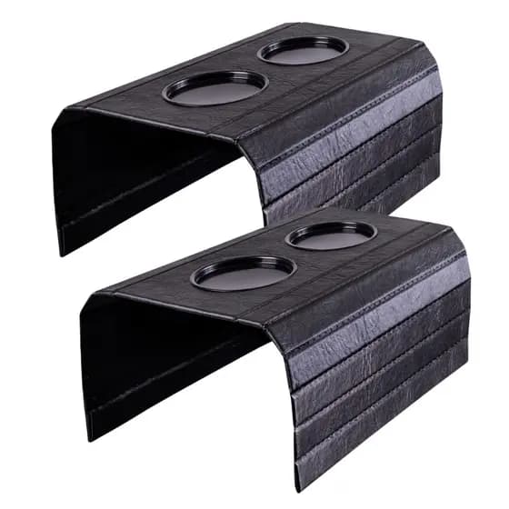kit 2 Suporte para Braço de Sofa Porta Copo LISA Corino Promoção LISA