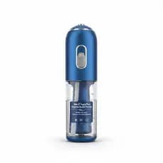 Jato D' Água Para Higiene Bucal Portátil Modelo 203 Azul Limpeza Profunda Profissional