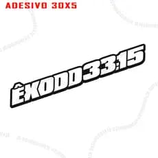 Adesivo Versiculo 30 x 5cm  êxodo 33:15  branco fundo preto vinil a prova dagua vidro parabrisa moto carro caminhao