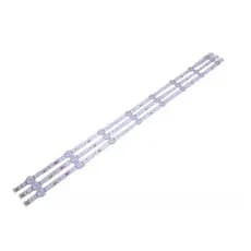 Kit Barra LED TV Samsung Un40J5200, UN40J5290AG, LM41-00465A - Kit Completo Barras Novas em Alumínio