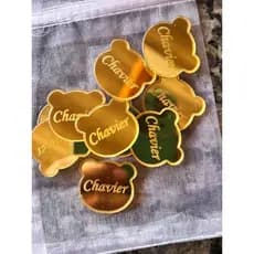 Tag Personalizada Espelhada – Tema Infantil URSINHO