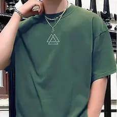 Camiseta CAMISA Masculina Triangulo bco Camisa premium 100% algodão Linha Premium