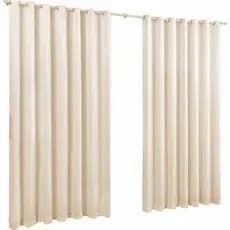 Cortina Roma Palha 2.00m x 1.40m com Ilhós Para Janela Sala Quarto Cozinha Parede Decoração
