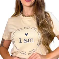 Blusa Feminina Versos Camiseta T-shirt Feminina Blusinha Básica Tee Feminina