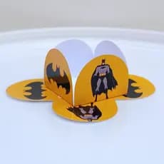Forminhas para Doces Batman l Personalizados l Lembrancinha de Festa l Aniversário l Festa Infantil