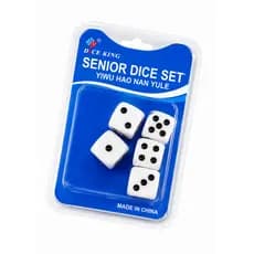 PROMOÇÃO ! Dados Tradicionais Kit com 5 Unidades