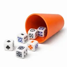 Copo Para Poker Com Dados Bozó General