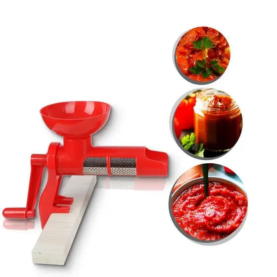 Moedor Manual para Molho de Tomate Caseiro