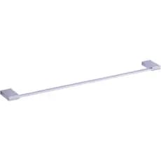 Suporte Porta Toalha Banho Toalheiro Reto Aço Inox 45cm Luxo