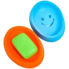Porta sabonete Saboneteira mesa Rosto Feliz pratica e moderna  varias cores