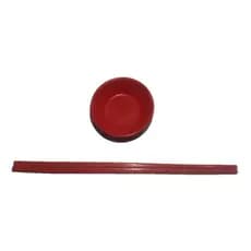 Kit 5 Pares De Hashi + Tigela Para Shoyu