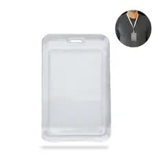 1000 Porta-crachá Rígido Vertical (protetor De Cartão) CASE