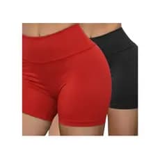 Shorts Legging Suplex Cós Alto Feminino Academia Fitness Treino