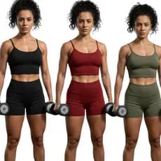 Conjunto Short e Top Fitness Academia | ZERO TRANSPARENCIA