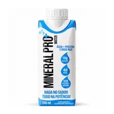 Kit 3x Água Mineral Pro Water 10g Proteína 250ml Hidratação