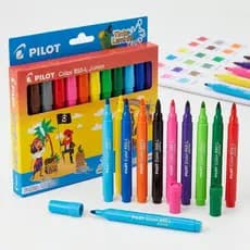 Canetinha Hidrografica Pilot Color 850-l Junior - Cx 12 Un. 12 Cores