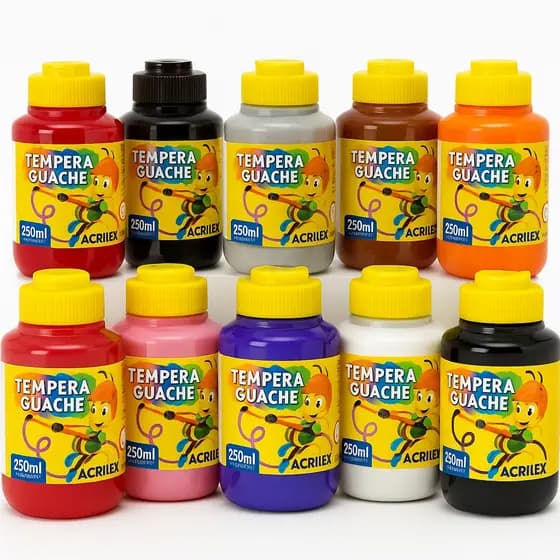 Tinta Guache 250ml Acrilex