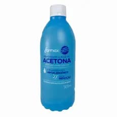 Acetona Farmax 500ml - Removedor de Esmalte