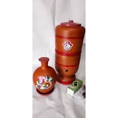 Filtro de barro/ Filtro de água com CARVÃO ATIVADO