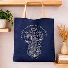 Bolsa Sacola Ecobag Nossa Senhora Moda Religiosa Igreja Mochila Oração Lançamento