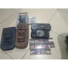 Atari Lynx 1 E 2 + 15 Jogos E Bolsas Originais Preto