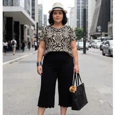 Calça Pantacur Plus Size Duna